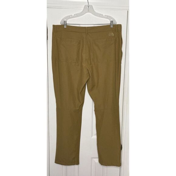 The North Face Mens Solo Pants Utility Brown Nylon Stretch‎ Size 40 UPF 40+ - Picture 5 of 8